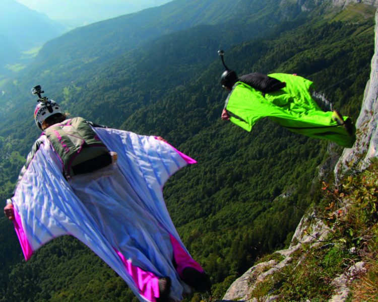 Salto BASE jumping